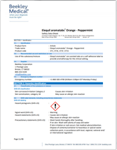 Document: Elequil Aromatabs REF 371 SDS